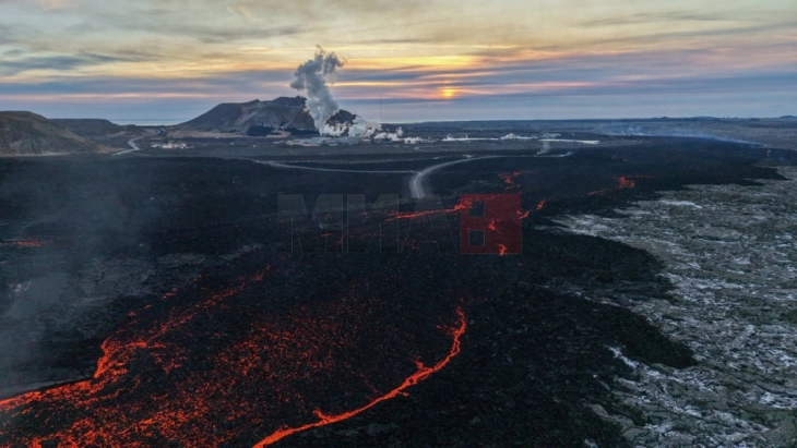 Ерупција на вулкан на Исланд, дванаесетта во последните четири години