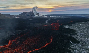 Ерупција на вулкан на Исланд, дванаесетта во последните четири години