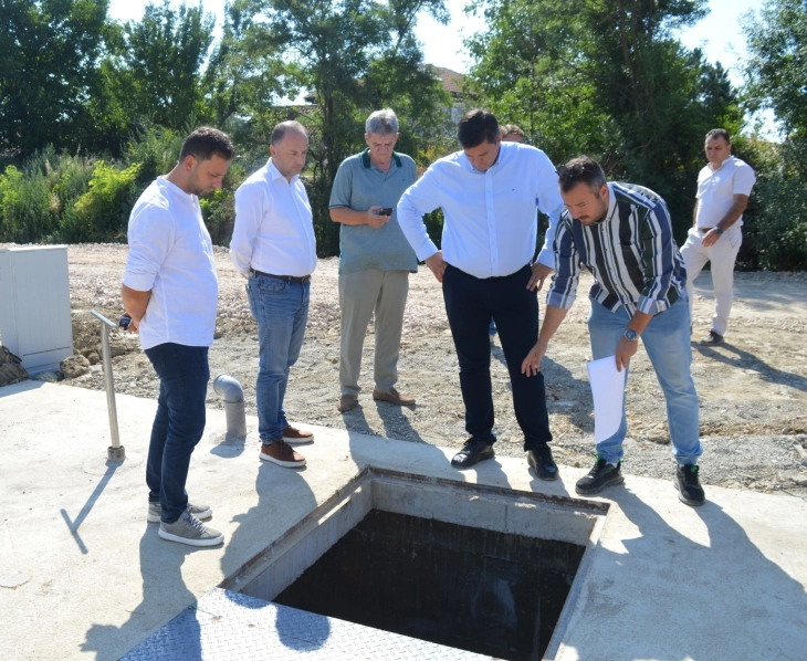 Пумпна станица и спој на колекторскиот систем Илинден - Марино