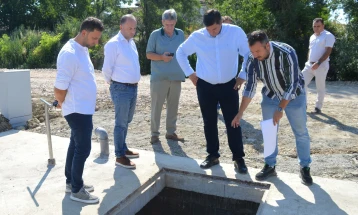 Пумпна станица и спој на колекторскиот систем Илинден - Марино