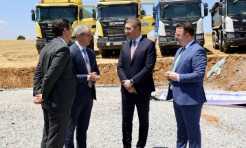 Construction begins on US$500 million wind farm near Shtip, to supply electricity to over 100,000 households