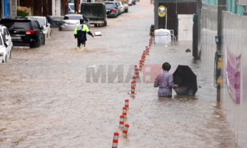 Едно лице загина во невреме во Јужна Кореја