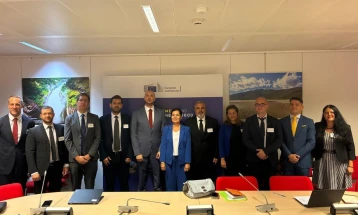 Macedonian and Bulgarian delegation discuss Corridor VIII railway at Brussels meeting