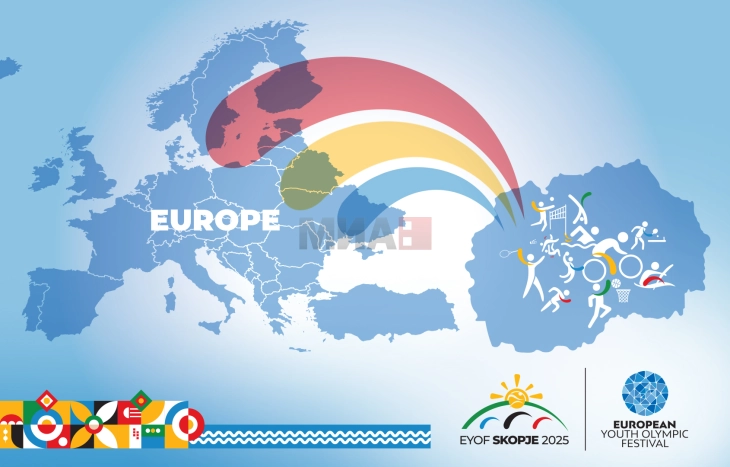 МОК ќе ја претстави македонската младинска олимписка делегација на ЕМОФ Скопје 2025