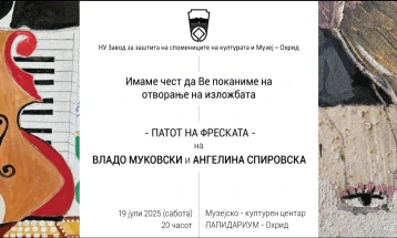 'The Way of the Fresco' exhibit to open in Ohrid