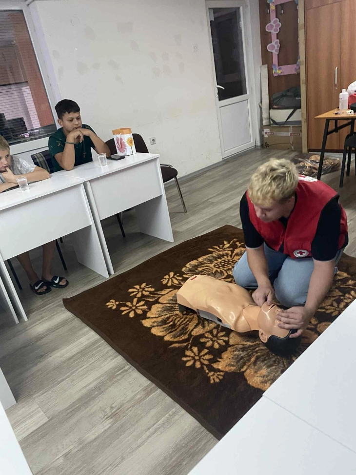 Општинскиот Црвен крст Велес со Летна програма 2025 за обука на нови волонтери