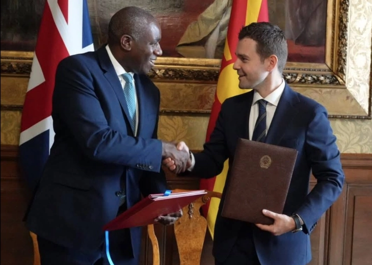 Lammy: Through a new Strategic Partnership, we're strengthening cooperation with North Macedonia