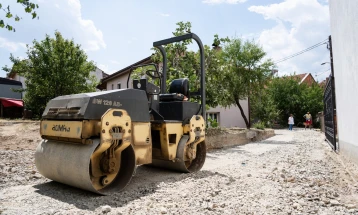 Градежни активности во населба Керамидна во Велес