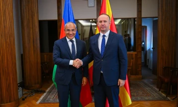Speaker Gashi meets Azerbaijan's Economy Minister Jabbarov