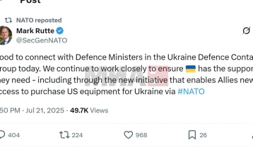 Rute u bëri thirrje vendeve të NATO-s të blejnë më shumë armë amerikane për Ukrainën