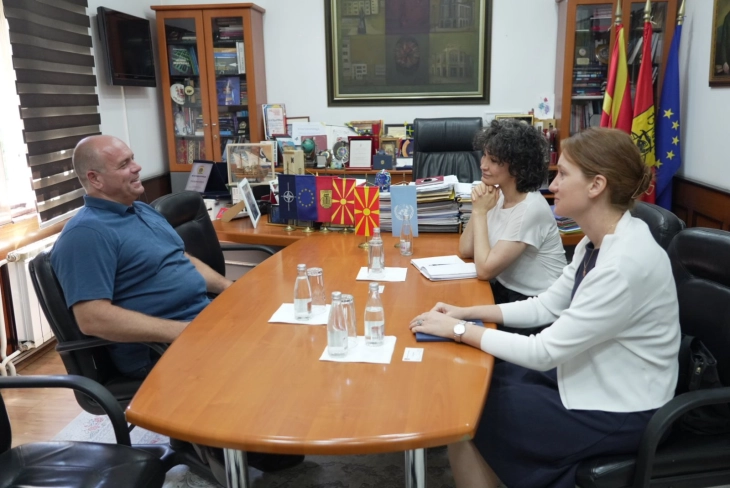 Посета на претставници од ООН во Општина Куманово