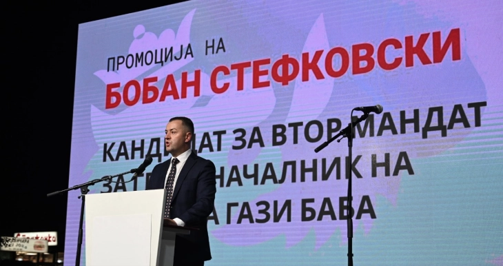 Стефковски: Гази Баба има иднина, со народот можеме се