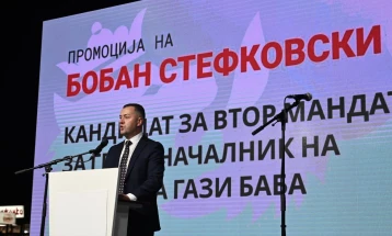 Стефковски: Гази Баба има иднина, со народот можеме се