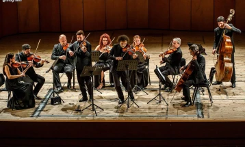 Bologna chamber orchestra concert at St. Sophia with Davide Alogna on violin