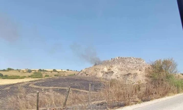 Изгаснат пожарот на депонијата „Краста“ во кумановско