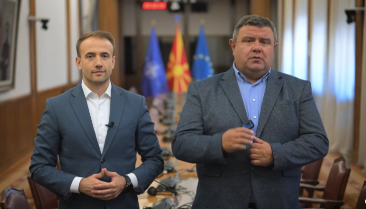 Мицевски и Стојаноски до граѓаните: Ги зголемуваме пензиите и се грижиме за младите