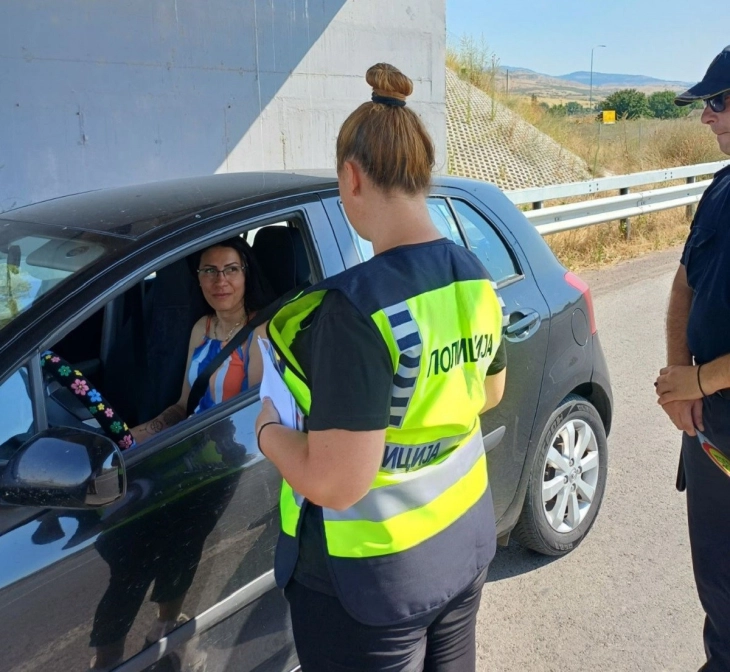 „Безбедно лето, вози и одмори“ – превентивна активност на експресниот пат помеѓу Кочани и Штип