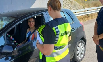 „Безбедно лето, вози и одмори“ – превентивна активност на експресниот пат помеѓу Кочани и Штип