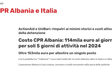 Италијанските центри за мигранти во Албанија се скапи и неефикасни