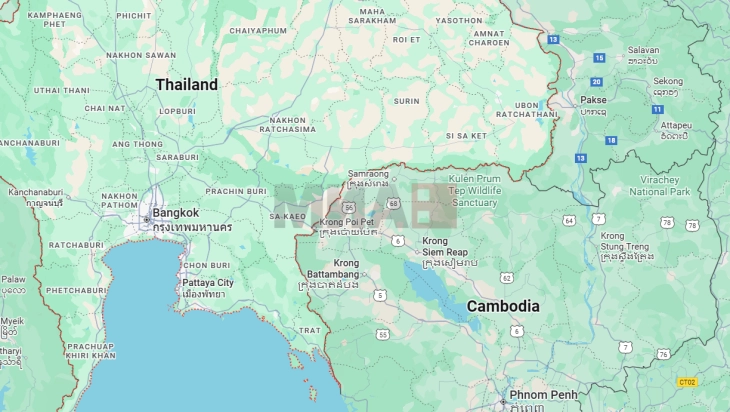 Tajlanda dhe Kamboxha shkëmbyen zjarr në afërsi të kufirit të kontestuar