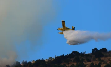 Активни седум пожари - гори нискостеблеста шума, ниска вегетација, стрништа