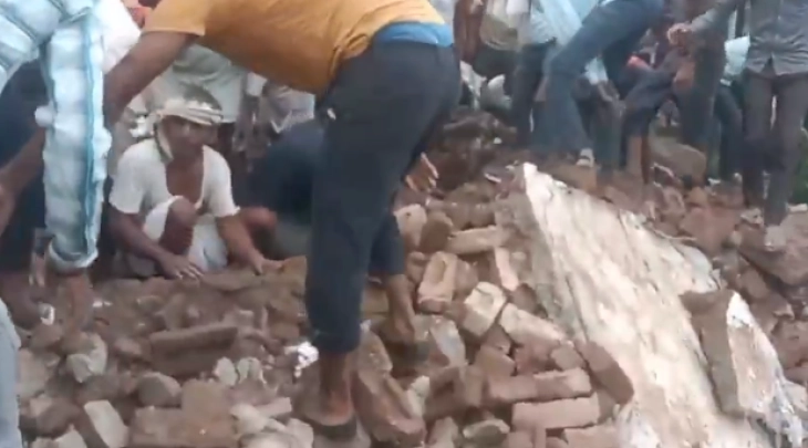 Të paktën katër fëmijë humbën jetën nga shembja e çatisë në një shkollë në Indi, Modi shpreh ngushëllime