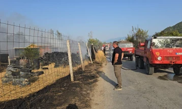 Големиот пожар кај Струмица е под контрола