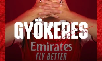 Arsenal complete signing of striker Viktor Gyokeres for £55 million