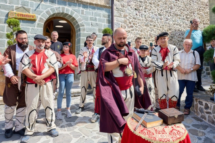 Бигорскиот манастир по шеснаесетти пат го прими илинденскиот поход „Патот на Црешовото топче“