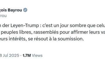 Bajru: Marrëveshja tregtare mes SHBA-së dhe BE-së është ditë e zezë për Evropën