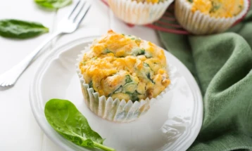 Mafina me spinaq dhe djathë