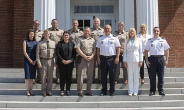 Делегација предводена од началникот на ГШ, Лафчиски, се сретна со гувернерот на Вермонт и го посети Универзитетот „Норвич“