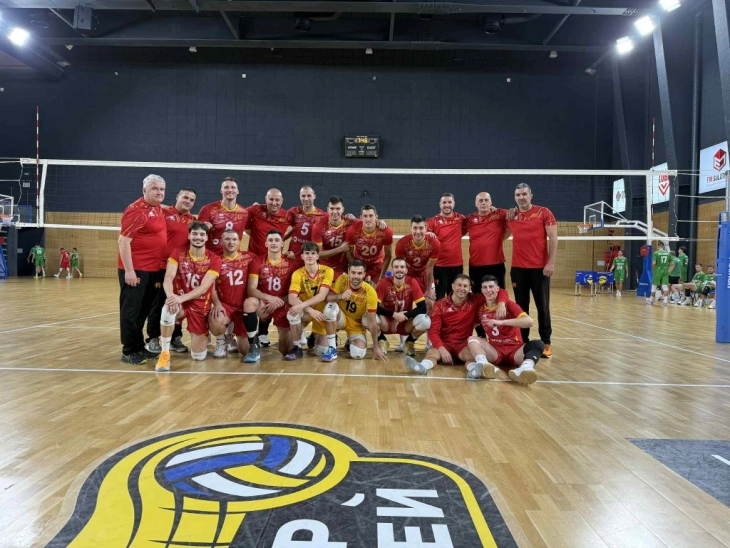 Пораз на втората контрола за македонските одбојкари во Софија