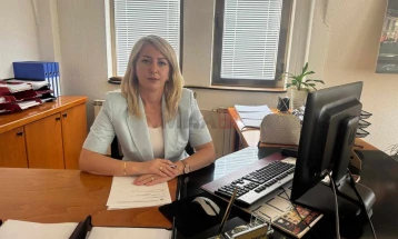 Влора Ибраими, новоназначена директорка на ЈП „Пазаришта“ Куманово