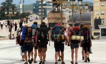 Rritje e përqindjes së turistëve nga Franca, Gjermania dhe Britania e Madhe,  turistët nga Turqia ende me numër më të madh