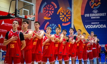 Македонските кошаркарски јуниори поразени од Израел на Европското првенство