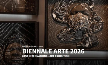 Проектот „Пиета во прекривките на ургентноста“ од Велимир Жерновски, претставник на Венециското биенале на уметноста 2026