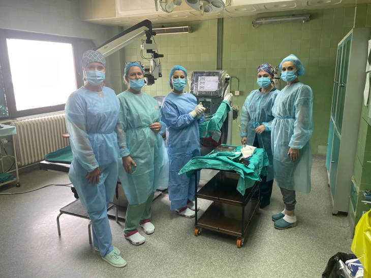 Përsëri do të ketë ndërhyrje oftalmologjike në Spitalin klinik të Tetovës