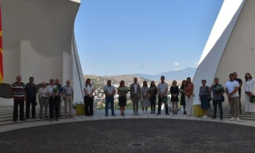 Општина Велес одбележа 122 години од Илинденското востание и 81 година од Првото заседание на АСНОМ