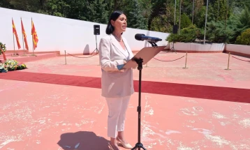 Bendevska: Ëndrra jonë për Ilindenin e katërt është Maqedonia e lirë, e zhvilluar, e barabartë, evropiane me identitet dhe histori kombëtare të mbrojtur