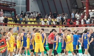 Пораз за македонските кошаркари на стартот на претквалификациите за СП 2027