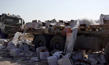 Во Газа денеска влегле само 36 камиони со хуманитарна помош, потребни се најмалку 600