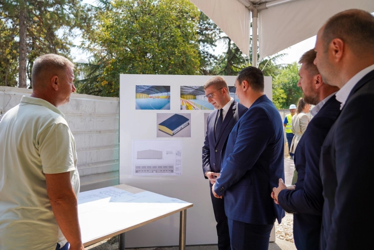 Military Academy in Skopje to get sports hall, to be used by local Aerodrom Municipality schools in addition to cadets