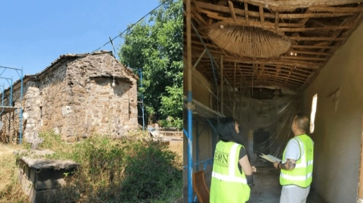 Се реставрира црквата „Свето Преображение“ во Ербеле, албанско село некогаш населено со многу Македонци