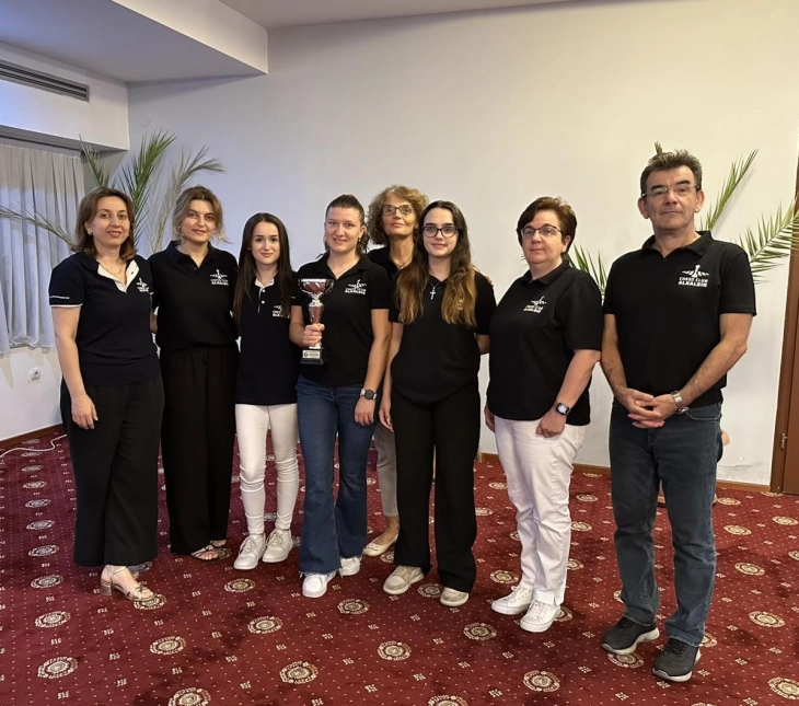 Шахистките на Алкалоид државни првенки на Македонија