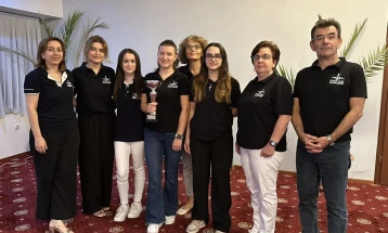 Шахистките на Алкалоид државни првенки на Македонија