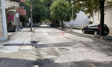 Продолжува реконструкцијата на улица „Моша Пијаде“ во Куманово