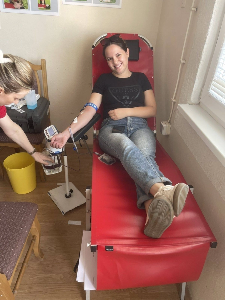 Успешно реализирана крводарителска акција во Делчево, собрани 65 крвни единици