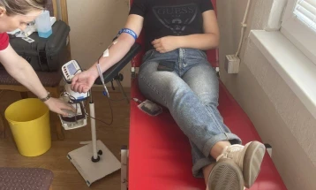 Успешно реализирана крводарителска акција во Делчево, собрани 65 крвни единици