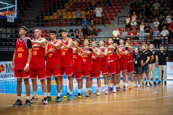 Стартен пораз за кадетите во дуелот со Кипар на ЕП Б дивизија во Скопје